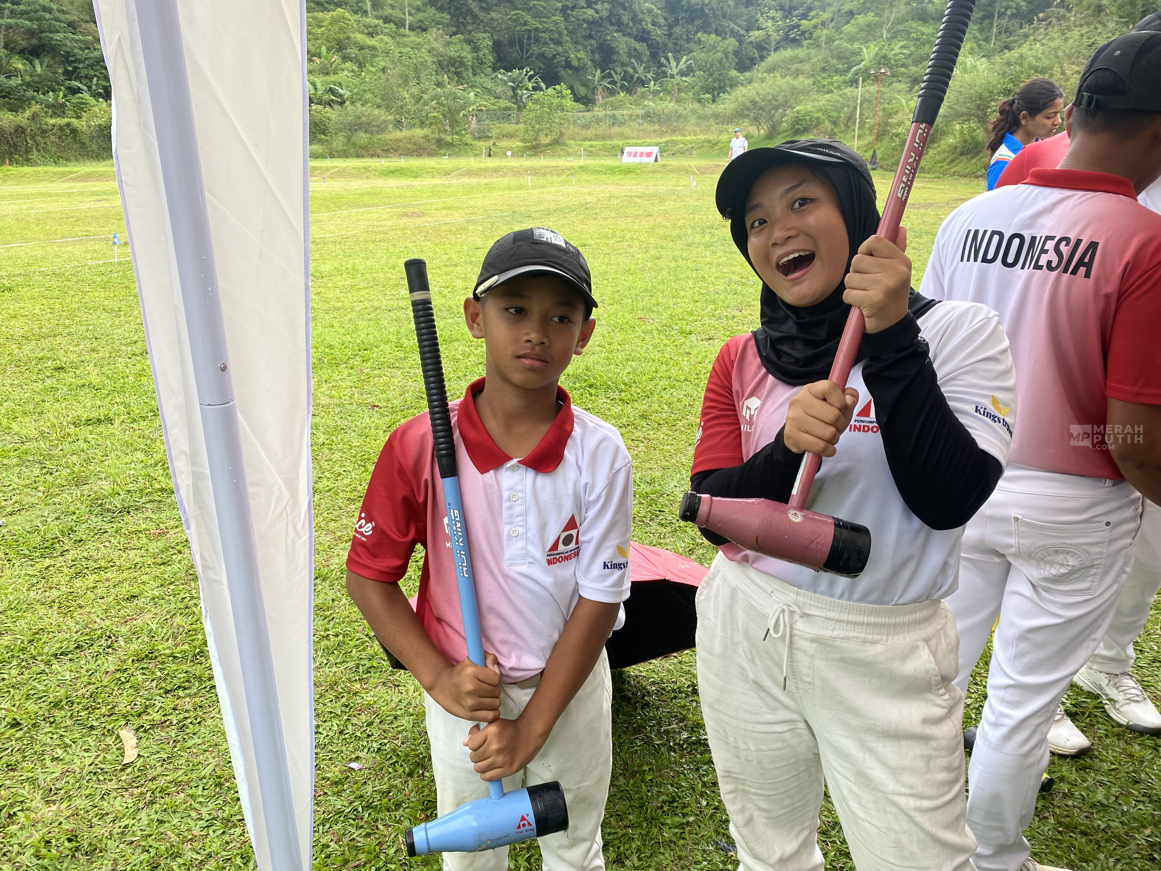 Badan Boleh Kecil, tetapi Tekad dan Semangat 2 ‘Bocah’ Woodball Indonesia Besar di Kejuaraan Asia