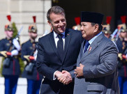 Momen Akrab Pertemuan Prabowo Subianto dan Emmanuel Macron di Istana Élysée