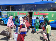 Dalam Tiga Hari, 1,3 Juta Orang Naik Kendaraan Umum Buat Mudik 