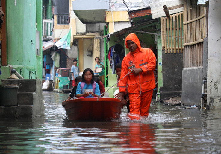 Hujan Deras Minggu (18/1) Sebabkan Banjir di Jakarta, ini Daftar Lokasi yang Tergenang 