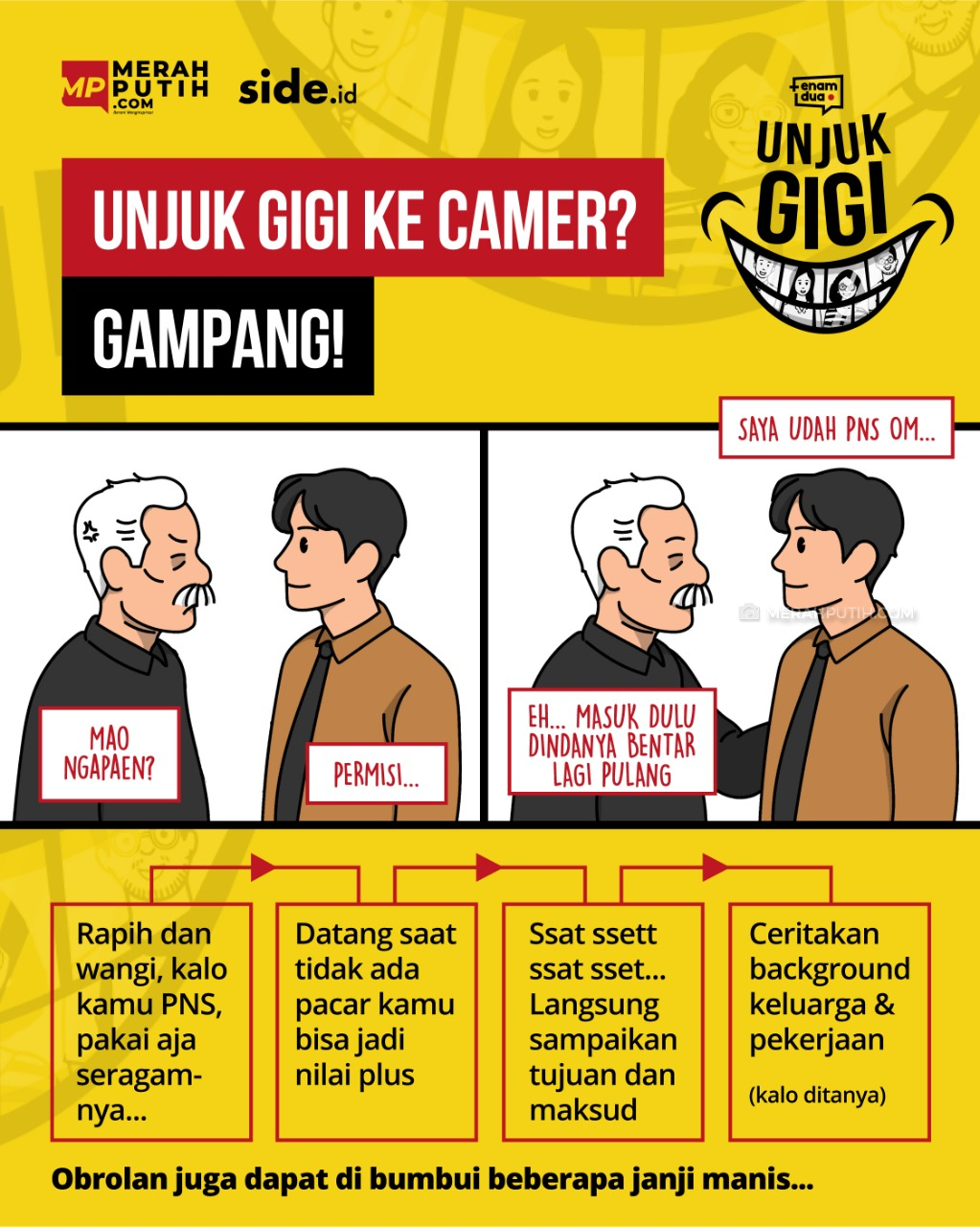 Unjuk Gigi ke Camer? Gampang