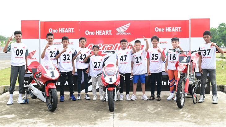 Astra Honda Racing School Wujudkan Mimpi Pembalap Muda di Ajang Internasional