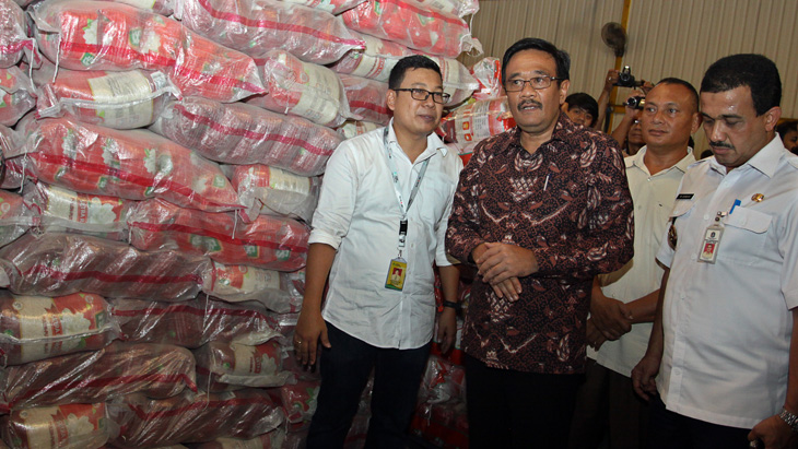 Strategi Djarot Stabilkan Harga Sembako di Jakarta
