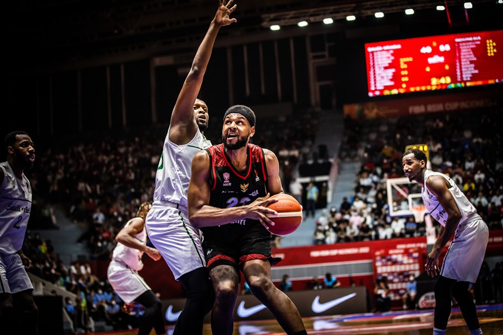 Marques Bolden Tampil Ciamik, Timnas Basket Indonesia Habisi Arab Saudi