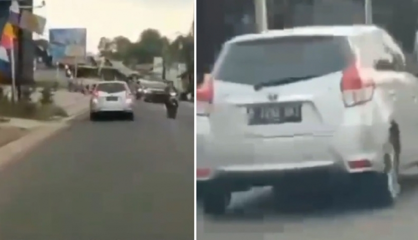 Viral Toyota Yaris Halangi Laju Ambulans di Ciputat, Pengemudi Kena Tilang