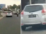Viral Toyota Yaris Halangi Laju Ambulans di Ciputat, Pengemudi Kena Tilang