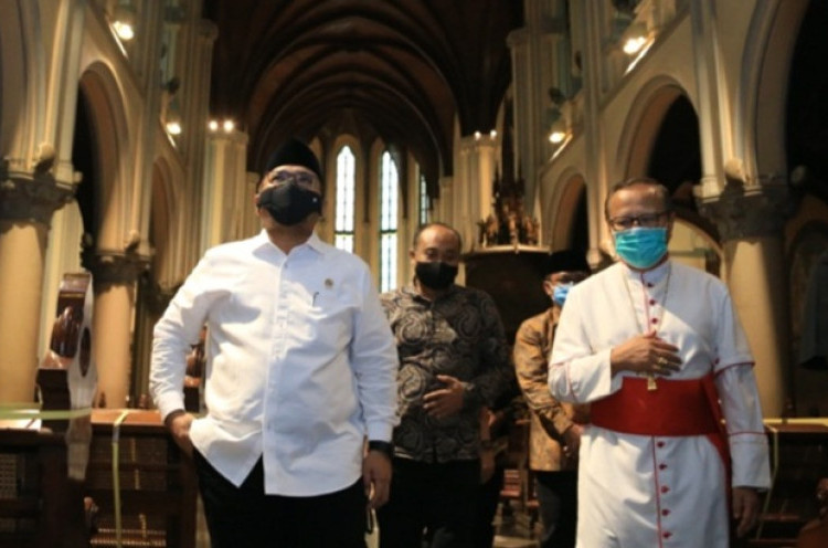 Temui Kardinal Suharyo, Menteri Agama Sebut Perlu Ada Moderasi Beragama
