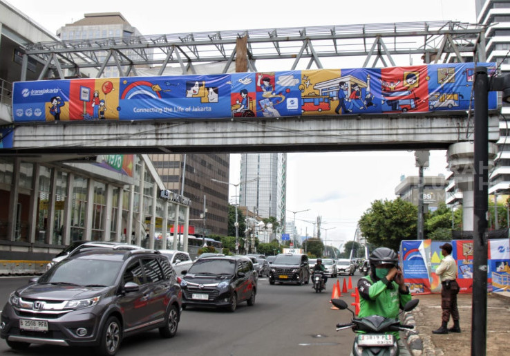 Fraksi Golkar DPRD DKI Sebut Pembangunan JPO akan Geliatkan Usaha di Sarinah