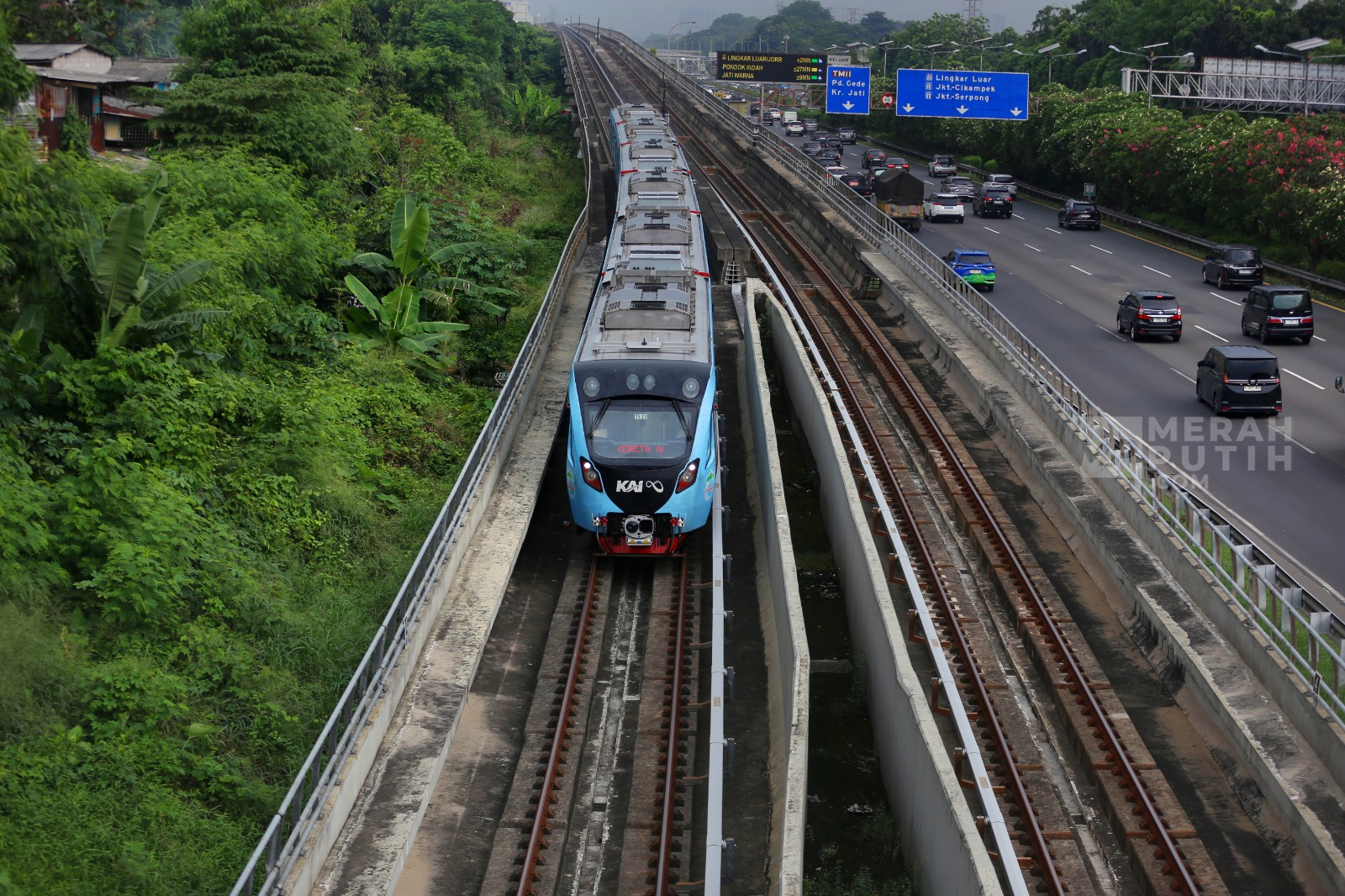 Pramono Sebut sudah Dapat Izin Pemerintah Pusat untuk Pembangunan LRT Jakarta Manggarai-Dukuh Atas 
