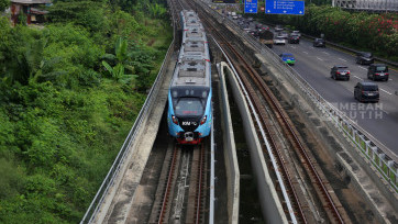 LRT Jabodebek Operasikan 430 Perjalanan per Hari Demi Layani Mobilitas Jam Sibuk