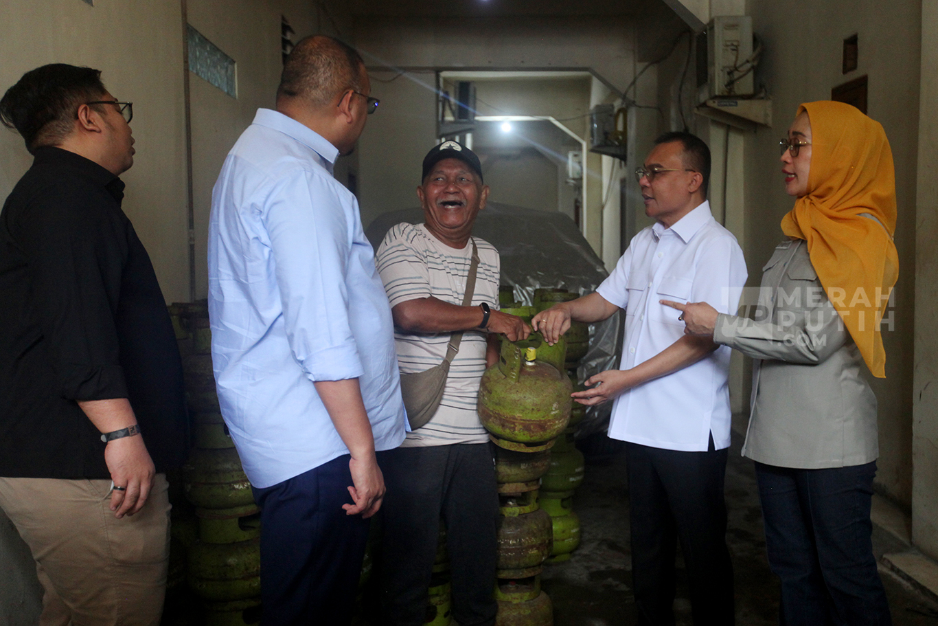 Dasco Sidak Sub Pangkalan untuk Cek Ketersediaan dan Distribusi Elpiji 3 Kg