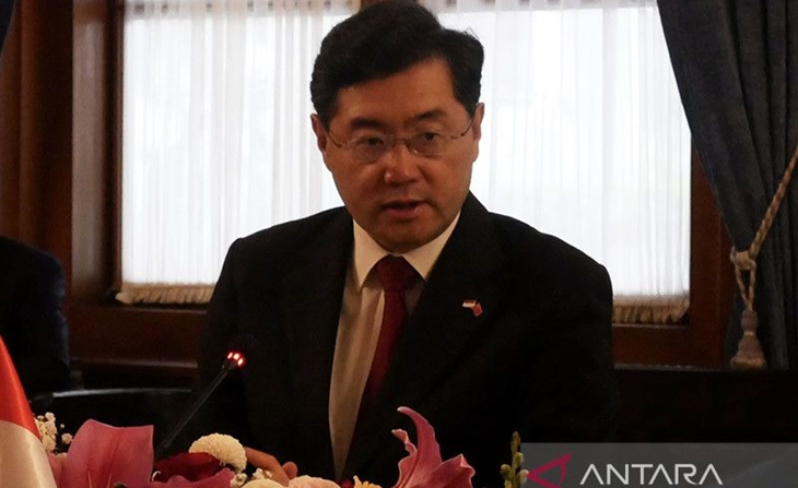 Menlu Qin Desak AS Tak Campuri Urusan Tiongkok Soal Taiwan