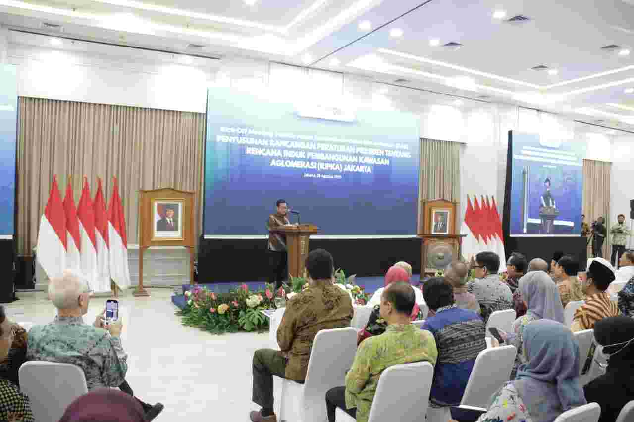 Jakarta tak Bisa Maju Sendirian, Pramono: Kota Penyangga Harus Saling Tolong-menolong