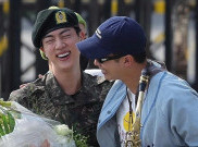 Jin BTS Resmi Selesaikan Tugas Wajib Militer