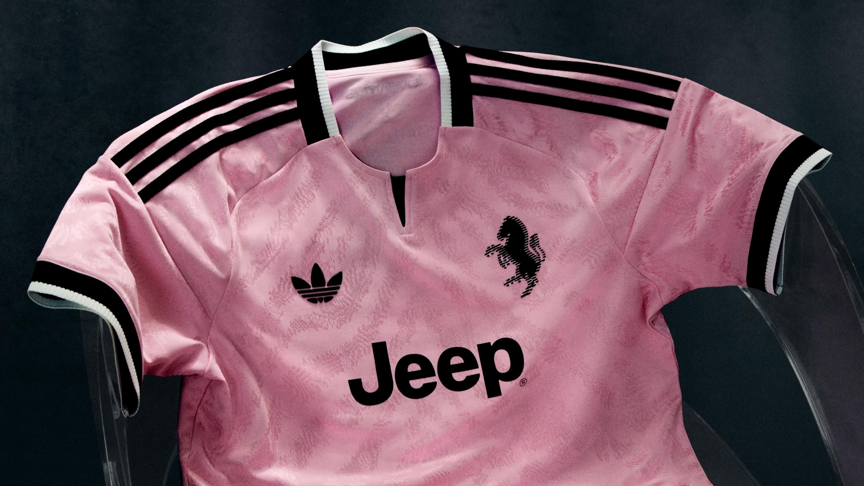 Juventus Bikin Kejutan, Jersey Away 2026/27 Tampil dengan Warna Pink dan Motif Zebra