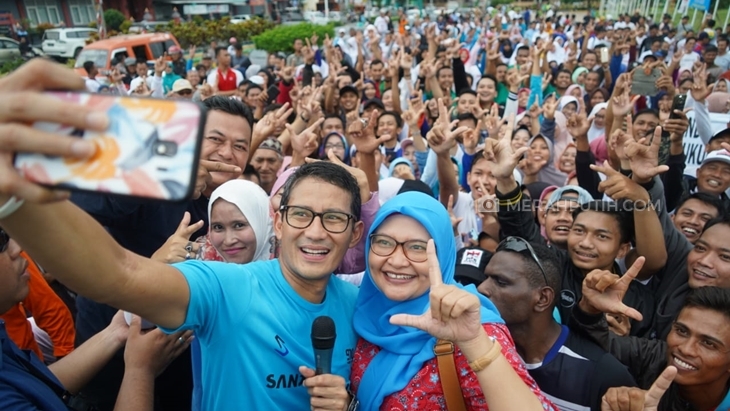 Guru Honorer sampai Milenial Beri Sumbangan ke Sandiaga. Ini Harapan Mereka