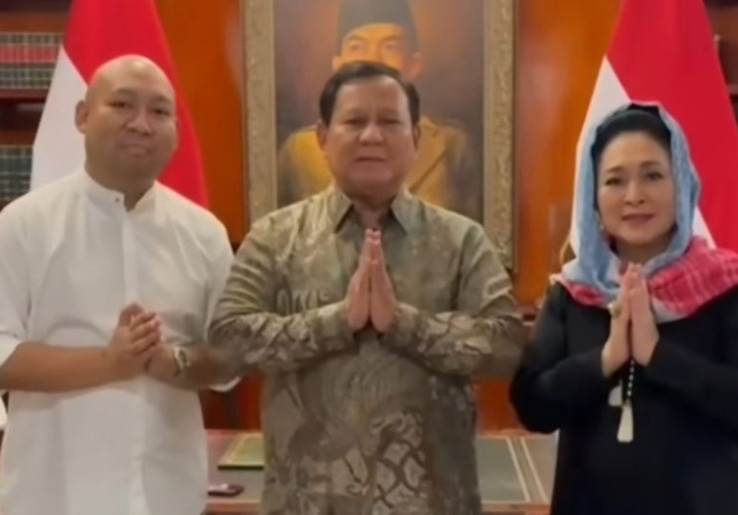 Didit Sowan Lebaran ke Teuku Umar, PDIP: Bukti Hubungan Megawati dan Prabowo Baik