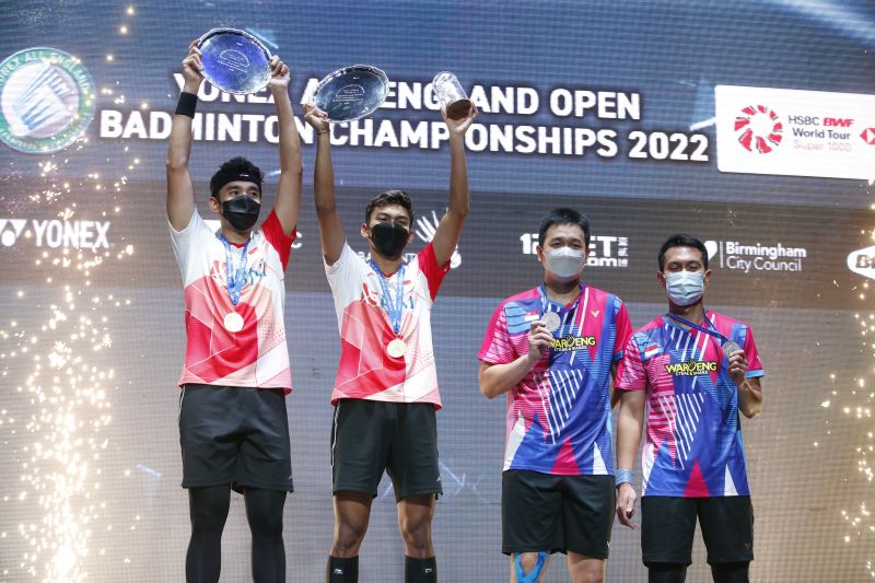  Muhammad Shohibul Fikri/Bagas Maulana Kampiun All England 2022