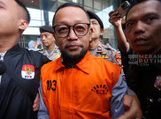 Pakai Rompi Oranye, KPK Resmi Tahan Ishfah Abidal Aziz alias Gus Alex, Eks Stafsus Menag Yaqut