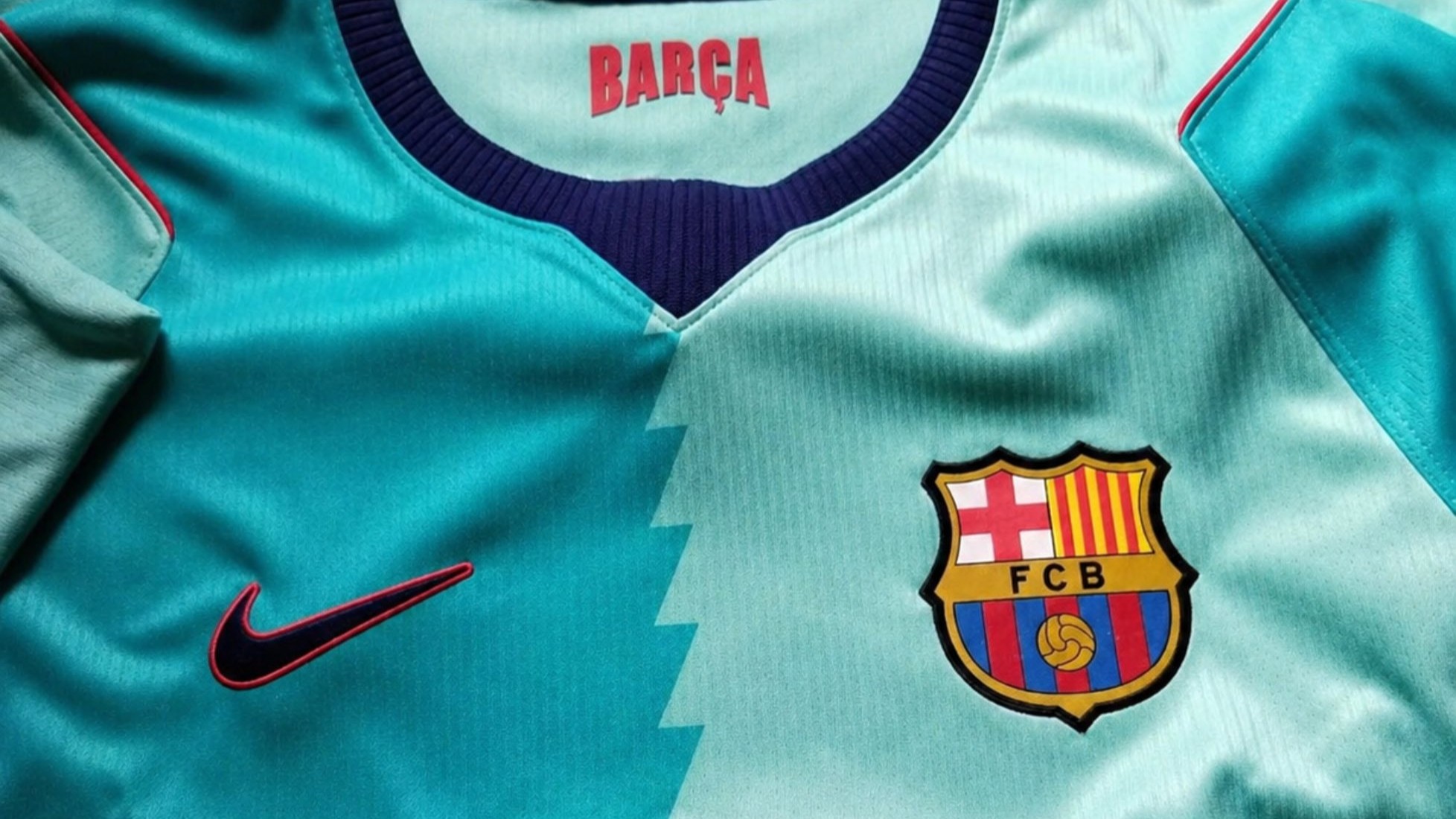 Jersey Ketiga Barcelona 2026/27 Bocor, Tampil dengan Nuansa Turquoise