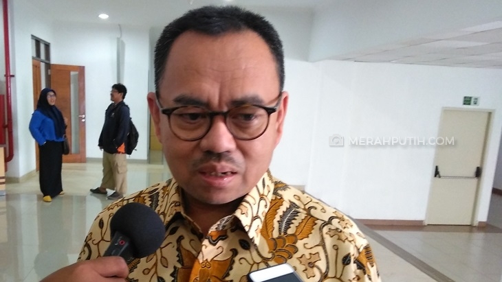 Direktur Materi dan Debat (BPN) Prabowo-Sandi, Sudirman Said. (MP/Teresa Ika)