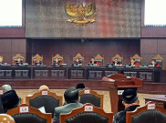 Suasana Ruang Sidang MK Usai Pembacaan Putusan