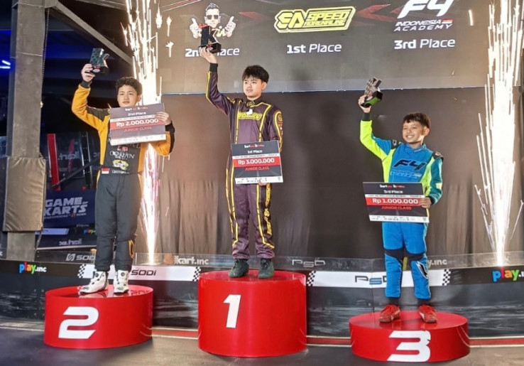 Baru 10 Tahun, Fatan Alfa Raid Tampil Kompetitif di Kart.inc Pro League Season 1
