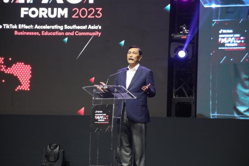 Luhut Minta Pengguna TikTok Tak Bikin Konten Politik yang Picu Kegaduhan