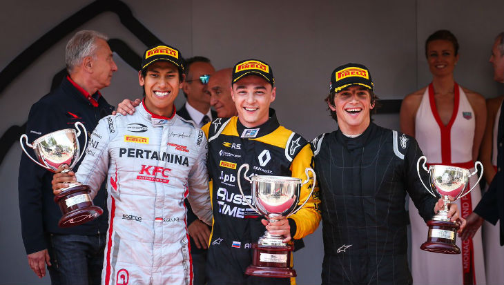 Sean Gelael Kibarkan Bendera Merah Putih di GP Monaco