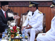 Presiden Jokowi Terima Gubernur dan Wakil Gubernur Aceh di Istana 
