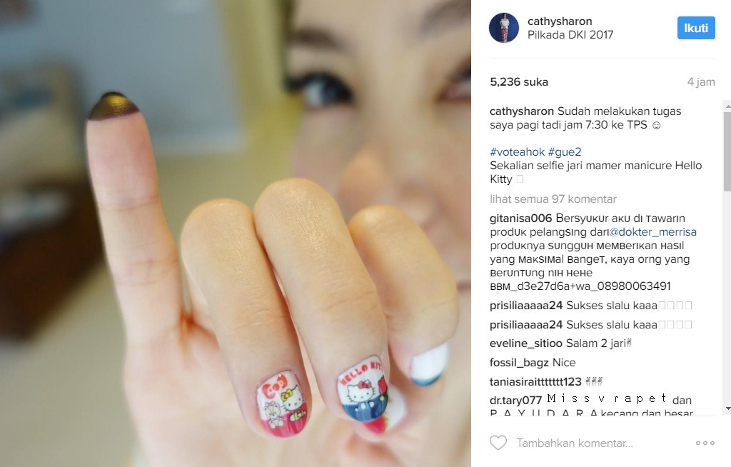 Instagram Cathy Saron
