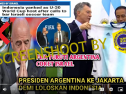 [HOAKS atau FAKTA]: Israel Terciduk Sogok FIFA, Indonesia Ikut Piala Dunia U-20