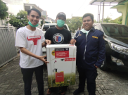 Banteng Muda Semprot Disinfektan di 5000 KK Perumahan Se-Jabodetabek