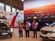 JHL Solitaire Hotel Dukung Peluncuran New Maxindo Version Koleos 2019 di Hangar Garuda Indonesia
