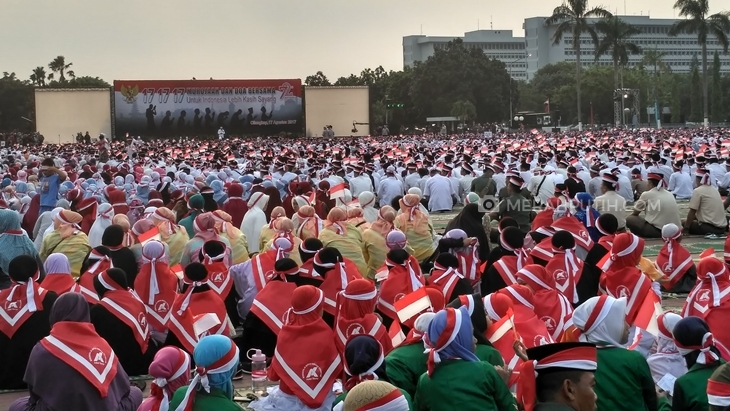Peringati HUT RI ke-72, Mabes TNI Gelar Doa 17 17 17