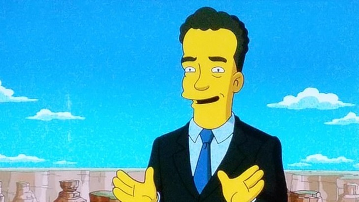 Kartun 'The Simpson' Ramalkan Tom Hanks Terinfeksi Virus Corona