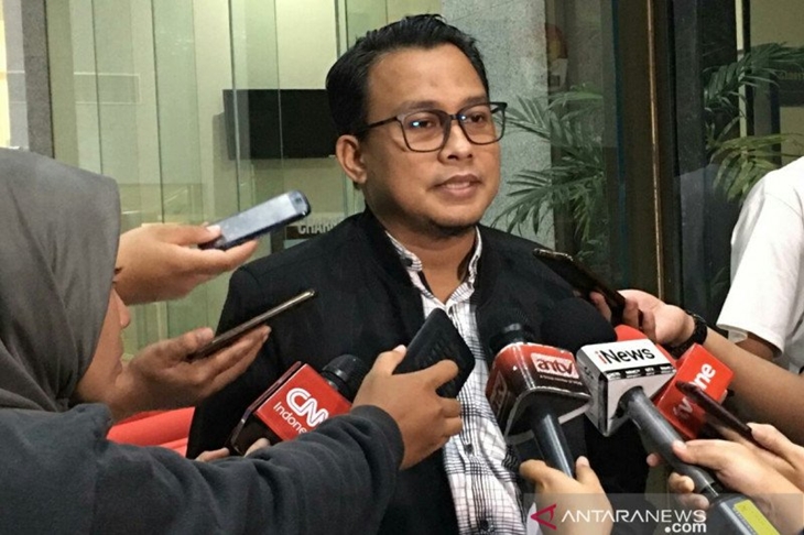 Plt Juru Bicara KPK Ali Fikri. (Antara/Benardy Ferdiansyah)