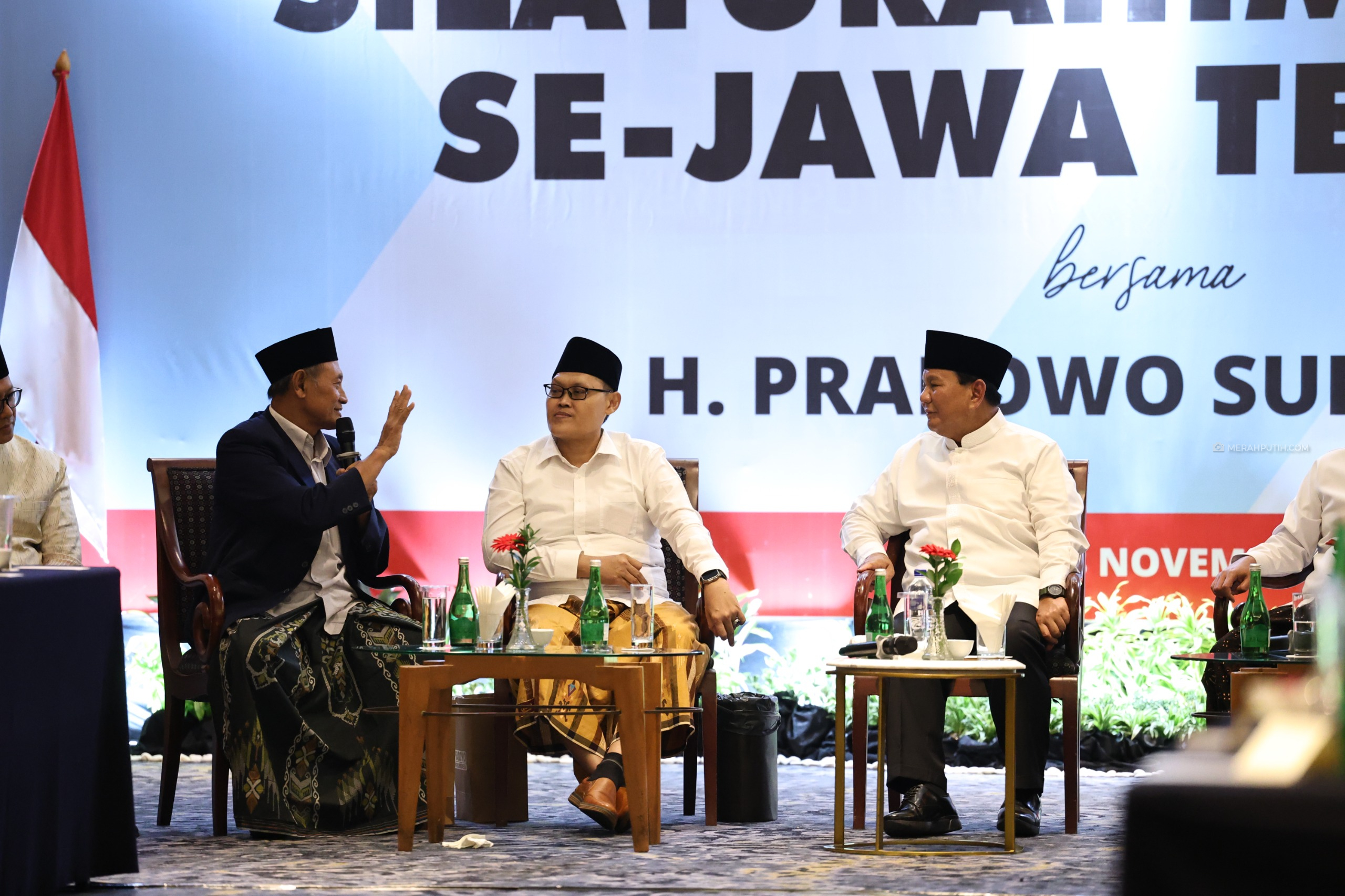 Terima Dukungan Ulama se-Jateng, Prabowo: Kita Percaya Kekuatan Doa