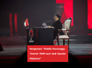 Pengamat: “Publik Menunggu ‘Drama’ PDIP saat Jadi Oposisi Prabowo”