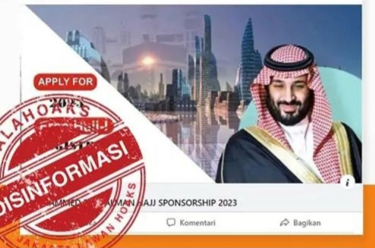 [HOAKS atau FAKTA]: Putra Mahkota Arab Gratiskan Ibadah Haji 2023