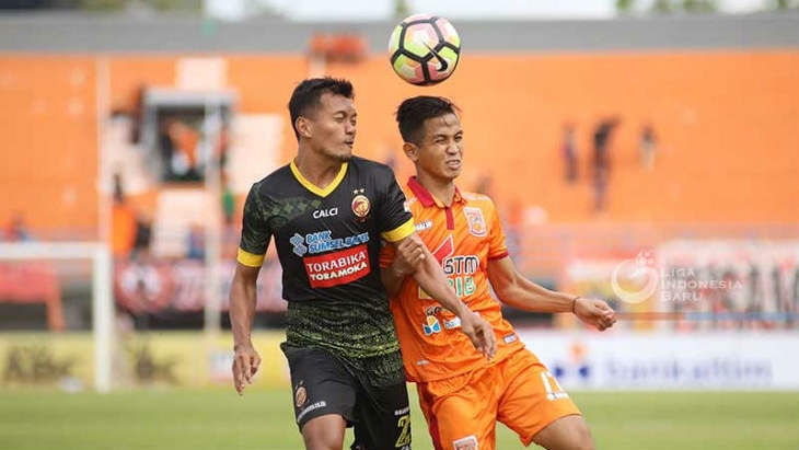 Borneo FC v Sriwijaya FC di Liga 1 2017. (Foto: LIB)