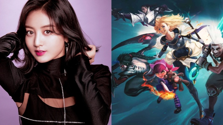 Jihyo TWICE Rela Main League of Legends Bersama Penggemarnya