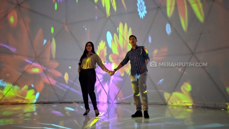 360 Degree Experience di Cirebon Suguhkan Grafis Kekinian