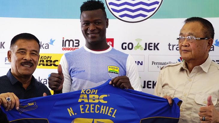 Ezechiel Siap Dimainkan Saat Persib Lawan Arema  