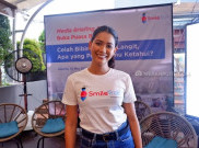 Cinta Anak-Anak, Bunga Jelitha Jadi Duta Smile Train Indonesia