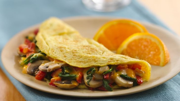omelet sayuran