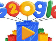 Google Doodle Rayakan Hari Jadi Ke-20 Google