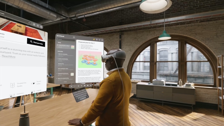 Sejumlah Aplikasi Apple Vision Pro akan Andalkan Aplikasi iPad