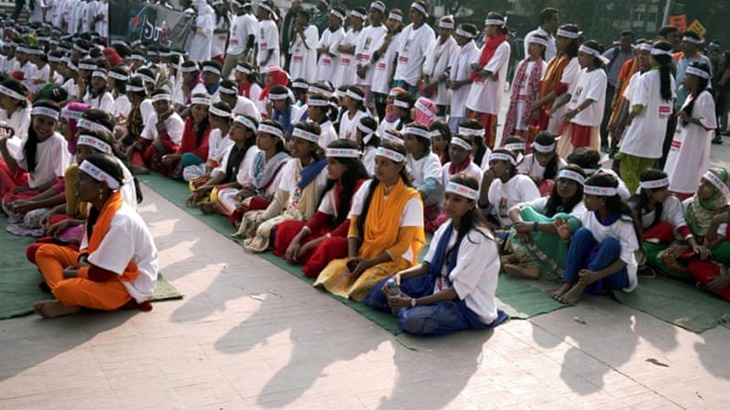 Anak-Anak Bangladesh dilatih lawan pernikahan dini
