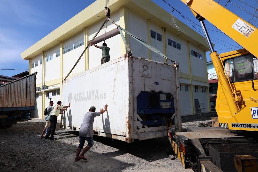 Polda Riau Kirim Cool Storage Premium Demi Lancarnya Proses DVI di Lubuk Pasung